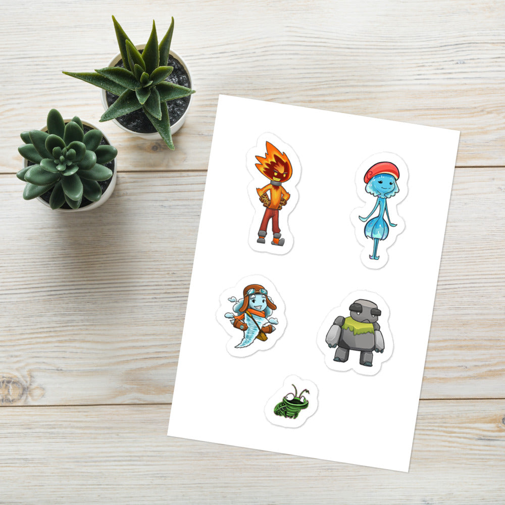 Skylark Main Character Sticker sheet